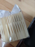 特美居（temeiju）水果叉一次性叉子月饼蛋糕竹制加厚点心叉外卖打包环保木叉100支 实拍图