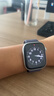 Apple/苹果 Watch S11 智能手表GPS+蜂窝款46毫米银色铝金属表壳雾紫色运动型表带S/M MFDK4CH/B 实拍图