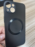 奶小鸭 【AG磨砂】适用苹果13手机壳 iphone13保护套magsafe磁吸充电超薄磨砂全包防摔男女款 石墨黑 实拍图