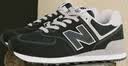 NEW BALANCE秋季男女情侣同款复古黑色户外运动休闲鞋574系列ML574EVB 38.5 实拍图