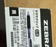 斑马牌（ZEBRA）【热门商品】JJ15按动黑色中性笔0.5mm签字笔商务水笔考试刷题笔高颜值学习办公文具套装10支 实拍图
