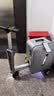 爱尔威（Airwheel）电动行李箱可骑行智能拉杆登机箱可坐可代步20英寸 SX豪华版一银 实拍图