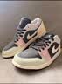 耐克（NIKE）板鞋AJ1休闲鞋 Air Jordan 1low篮球鞋IB7109-004粉黑 43 实拍图