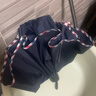 天堂伞 加大雨伞三折 经典商务伞格纹10骨加大雨伞男女 藏青 实拍图