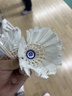 威克多（VICTOR）胜利专业羽毛球大师6号1号3号5号鹅毛球耐打防风比赛用球12只装 77#大师6号 1筒 【12只/桶】 实拍图