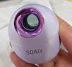 索爱（soaiy）GD51 开放式AI智能挂耳式蓝牙耳机真无线长续航不入耳翻译耳机同声传译适用苹果华为小米 魅紫风尚 实拍图