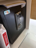 虎牌保险柜家用小型床头保险箱办公财务专用 密码指纹WIFI远程全钢防盗可入墙固定入衣柜保管箱 45cm高 黑色（大双层）【超值推荐】 密码款(密码+钥匙) 实拍图