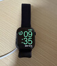 Apple/苹果 Watch S11 智能手表GPS+蜂窝款46毫米亮黑色铝金属表壳黑色运动型表带M/L MFDA4CH/B 实拍图