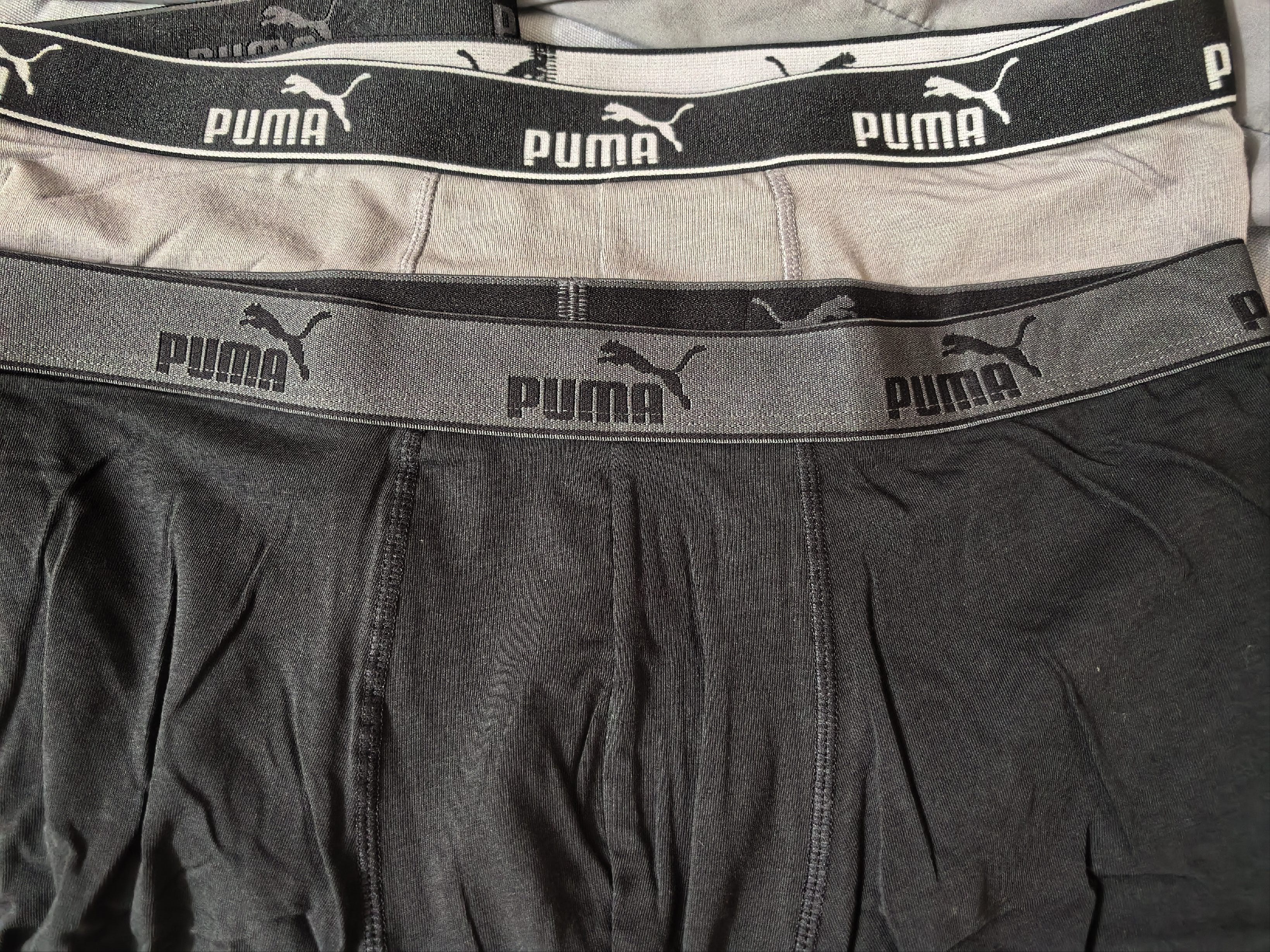 PUMA彪马 男士内裤男基础款95%棉透气运动平角内裤3条  实拍图