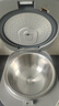 美的（Midea）电饭煲大布丁0涂层电饭锅4升316L母婴级不锈钢内胆3-4人家用多功能无涂层微压智能RE487S品牌官方 实拍图