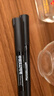 得力（deli）中双粗头快递物流记号签字笔办公文具教学会议笔马克笔1.8/0.5mm 黑色 10支/盒 SK221 实拍图