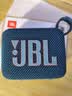 JBL GO4 音乐金砖四代 蓝牙音箱 户外便携音箱 手机电脑音响 低音炮 骑行跑步 礼物推荐  爵士蓝 实拍图