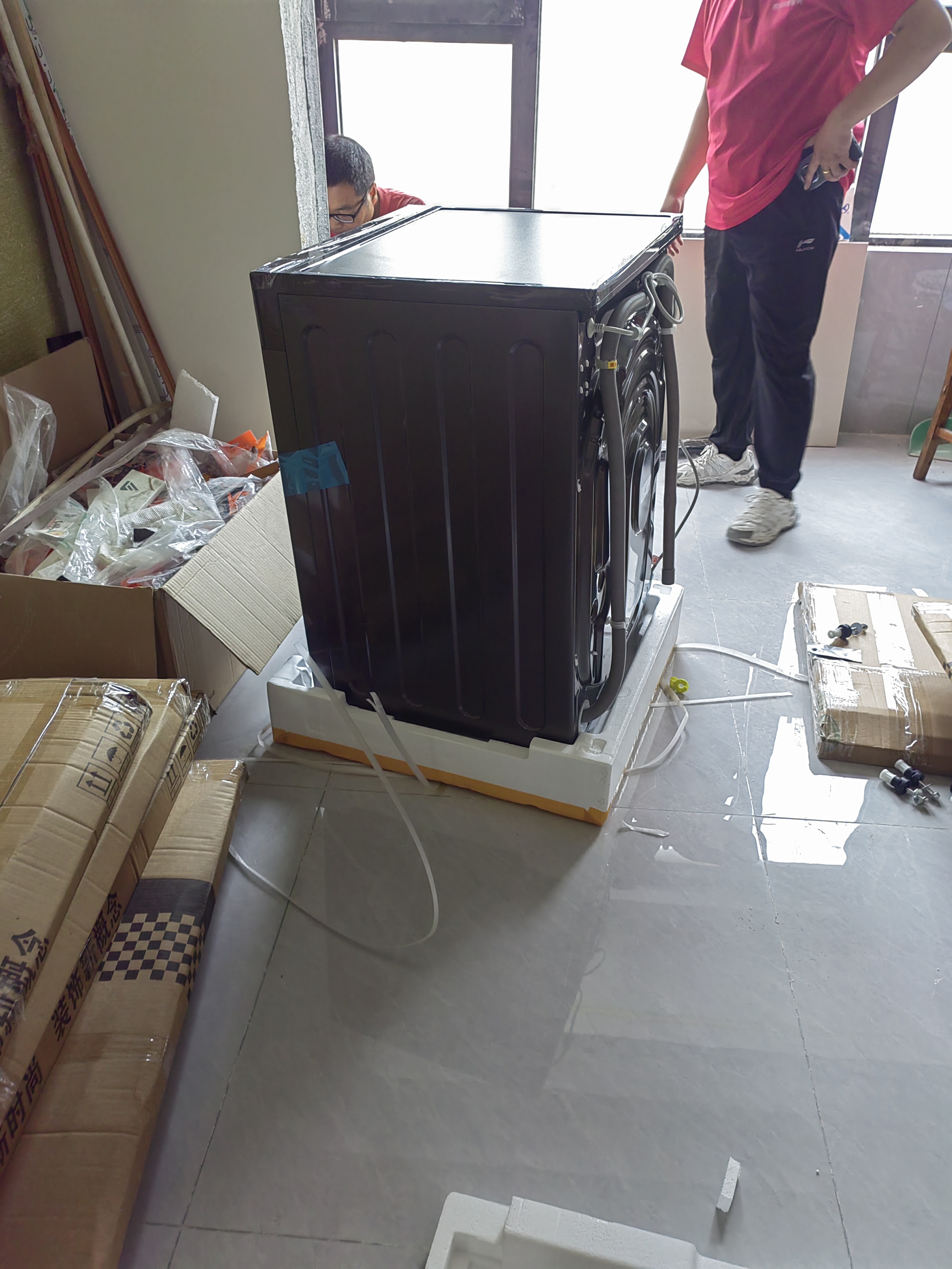 小天鹅（LittleSwan）滚筒洗衣机全自动家用 带烘干洗烘一体 10KG水魔方 TD10V628PLUS 纯平自由嵌 以旧换新 京东自营 实拍图