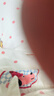 十月结晶婴儿袜子夏季网眼长筒防蚊过膝不勒腿 白狐/熊熊/粉兔3双 实拍图