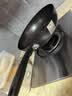 美厨（MAXCOOK）炒锅铁锅 带盖30cm无涂层精铁炒菜锅氮化 燃气电磁炉通用MCC4558 实拍图
