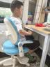 童博士儿童学习椅追背中小学生写作业写字椅子家用升降调节座椅追背椅G6 真追背8cm+一键追背+重力自锁蓝 实拍图