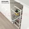 宜家（IKEA）JONAXEL尤纳赛尔带细网篮书架落地花架置物架卫生间收纳 储物组合 宽网篮25x51x70cm 实拍图