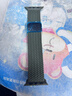 BHO适用苹果手表表带apple watch s11/ultra3/s10/se3编织回环表带iwatch s9/8/7/6尼龙磁吸扣手表带 实拍图