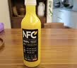 农夫山泉100%纯果汁NFC橙汁900ml*4瓶整箱装鲜果冷压榨饮料礼盒 实拍图