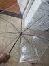 雨航（YUHANG）长柄自动雨伞京东自营透明雨伞 实拍图