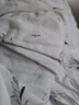 十月结晶家居服套装纯棉纱罗月子服孕妇产后哺乳睡衣春夏季薄款 蓝M码 实拍图