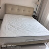 全友家居 茉伊真皮床1.8米x2米主卧室双人大床奶油风头层牛皮艺软包床 实拍图