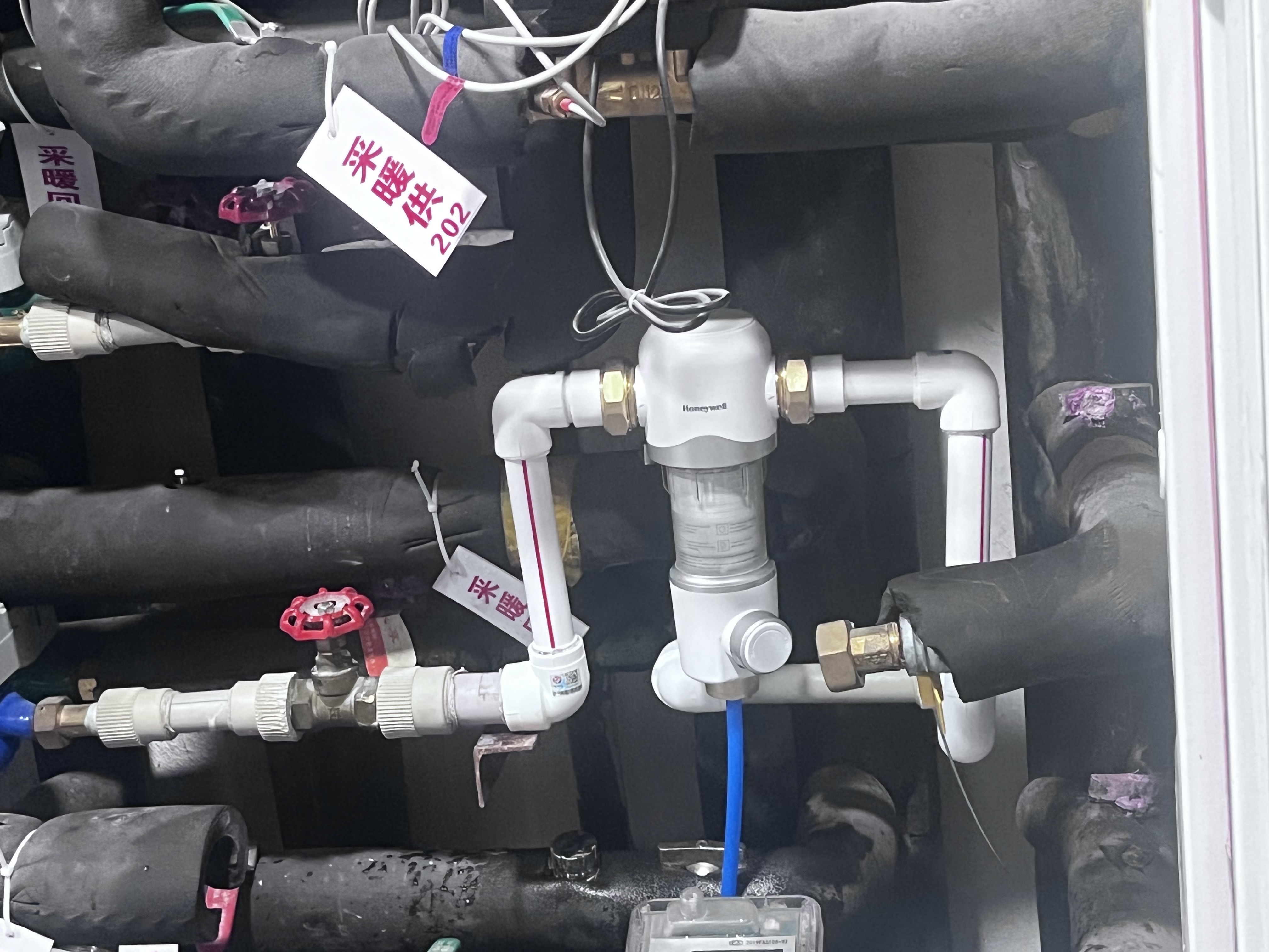 霍尼韦尔（Honeywell）一键自动洗反冲洗 防爆前置过滤器 15T/H大通量 净水器 防爆全屋净水器厨房家用0铅 D10 实拍图