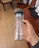 富光双层玻璃杯水杯子茶水分离泡茶杯男女士高颜值团购定制400ML 实拍图