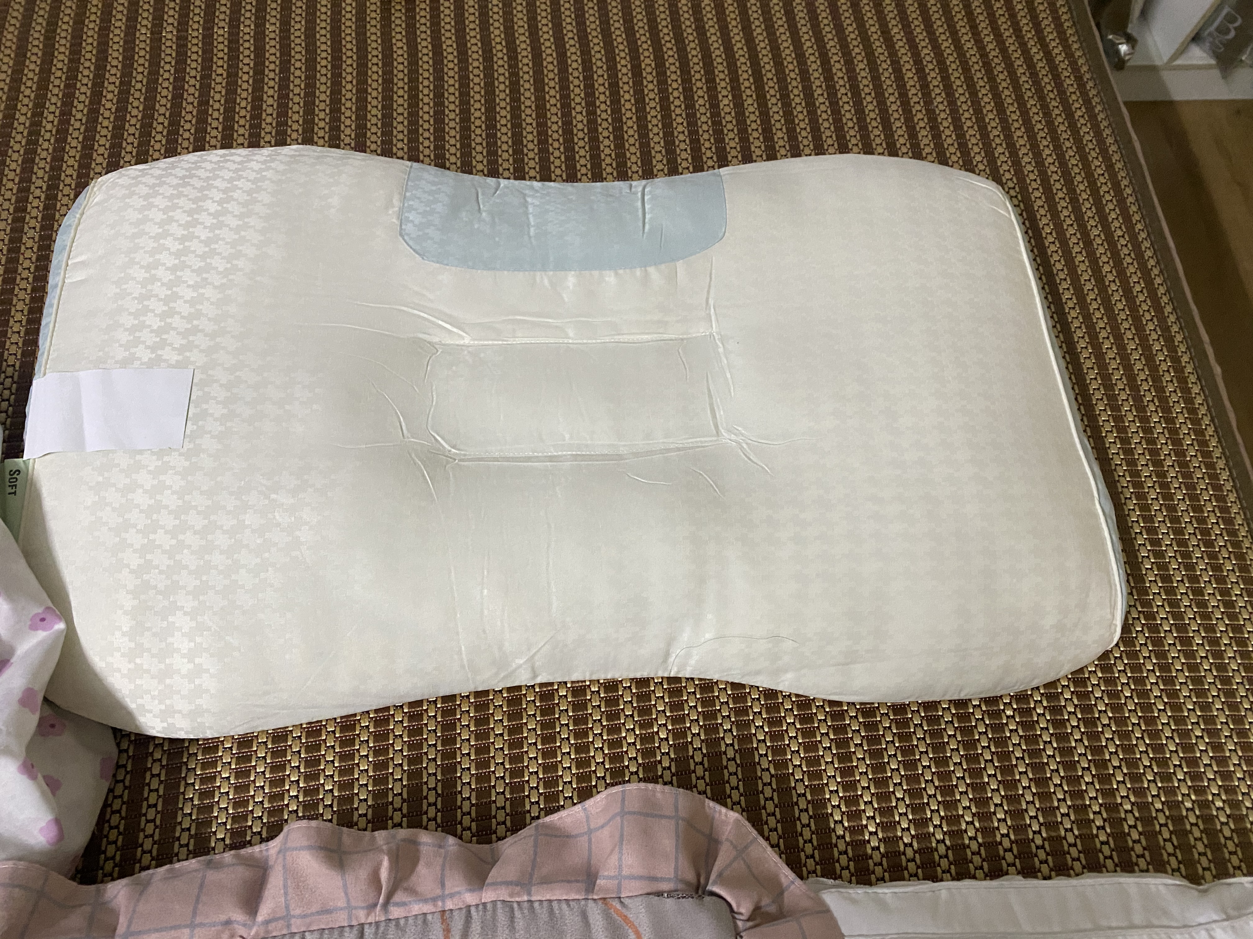 红豆A类抗菌枕头枕芯护颈枕睡眠颈椎病深度睡觉专用中枕48*74cm一对装 实拍图