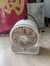 索盈【热销2000W+丨199档】桌面风扇小型宿舍床上用超静音空气循环USB充电2026新款超长续航便携迷你 实拍图