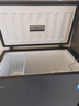 海尔（Haier）201L单温小冰箱冰柜小型家用小冰柜冷冻冷柜藏转换冷柜真风冷无霜一级能效BC/BD-201WGHED 实拍图