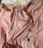 嫚熙（EMXEE）嫚熙春夏薄款纯棉月子服孕妇哺乳睡衣产后产妇家居服 猫咪款粉色【两件套-带哺乳口】 L【合适120-145斤 Supima棉】 实拍图