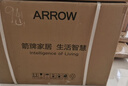箭牌（ARROW）轻智能马桶家用陶瓷坐便器抗菌座圈低水压脚触冲水离座自动冲水 【轻音劲冲|脚触冲水】1176-U 305坑距 实拍图