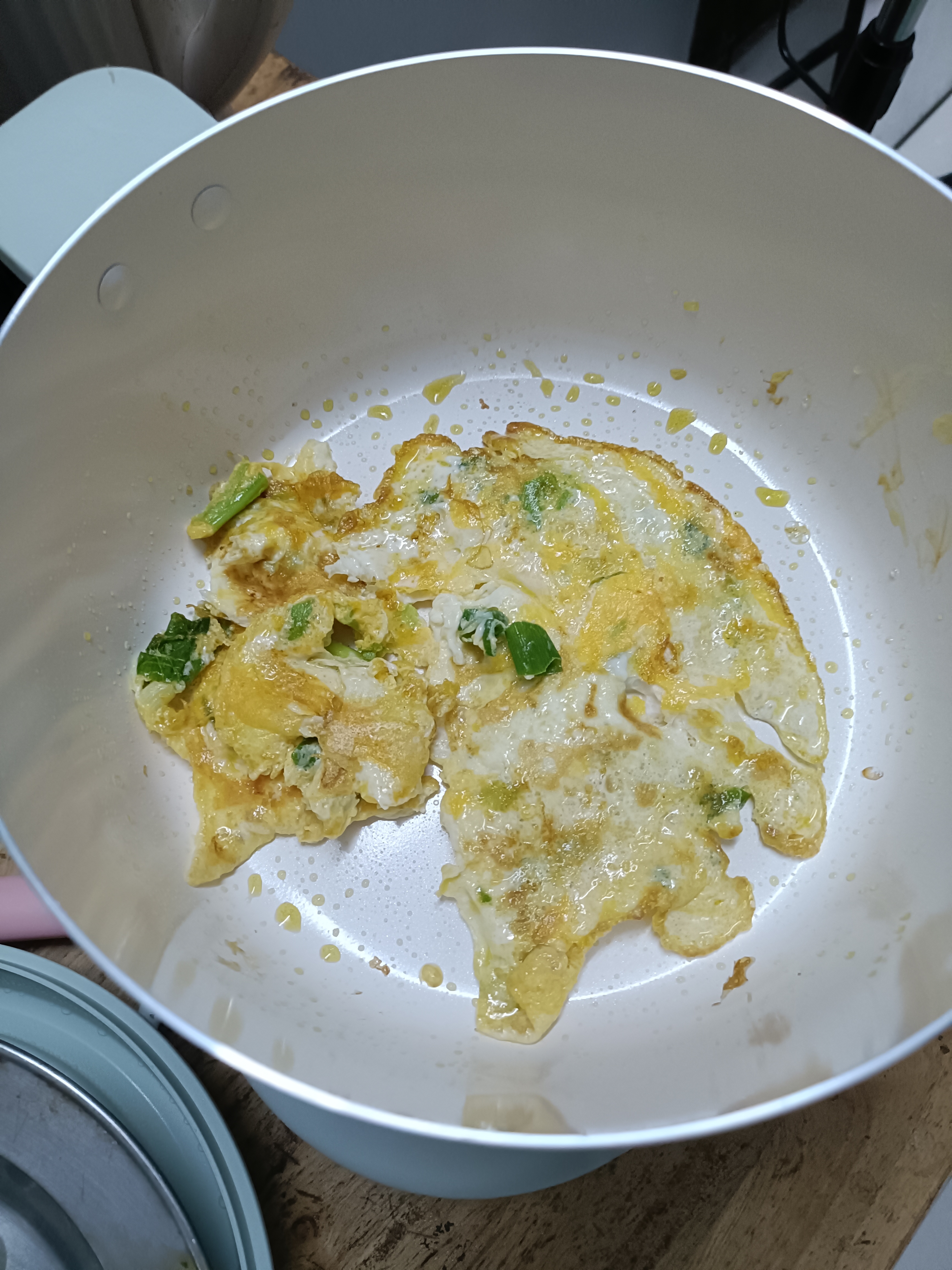 小熊（Bear）电煮锅电火锅小电锅火锅专用锅家用宿舍多功能锅一人用电蒸锅炖蒸煮一体电炒锅分体式小型1-2人 2.5L 【陶瓷油涂层】+蒸笼 DHG-D25G2 实拍图