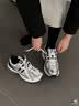 NEW BALANCE NB327官方夏季休闲鞋男鞋女鞋情侣舒适增高鞋百搭潮流厚底运动鞋 米灰色/白色 MS327FE 39.5 (脚长24.5cm) 实拍图