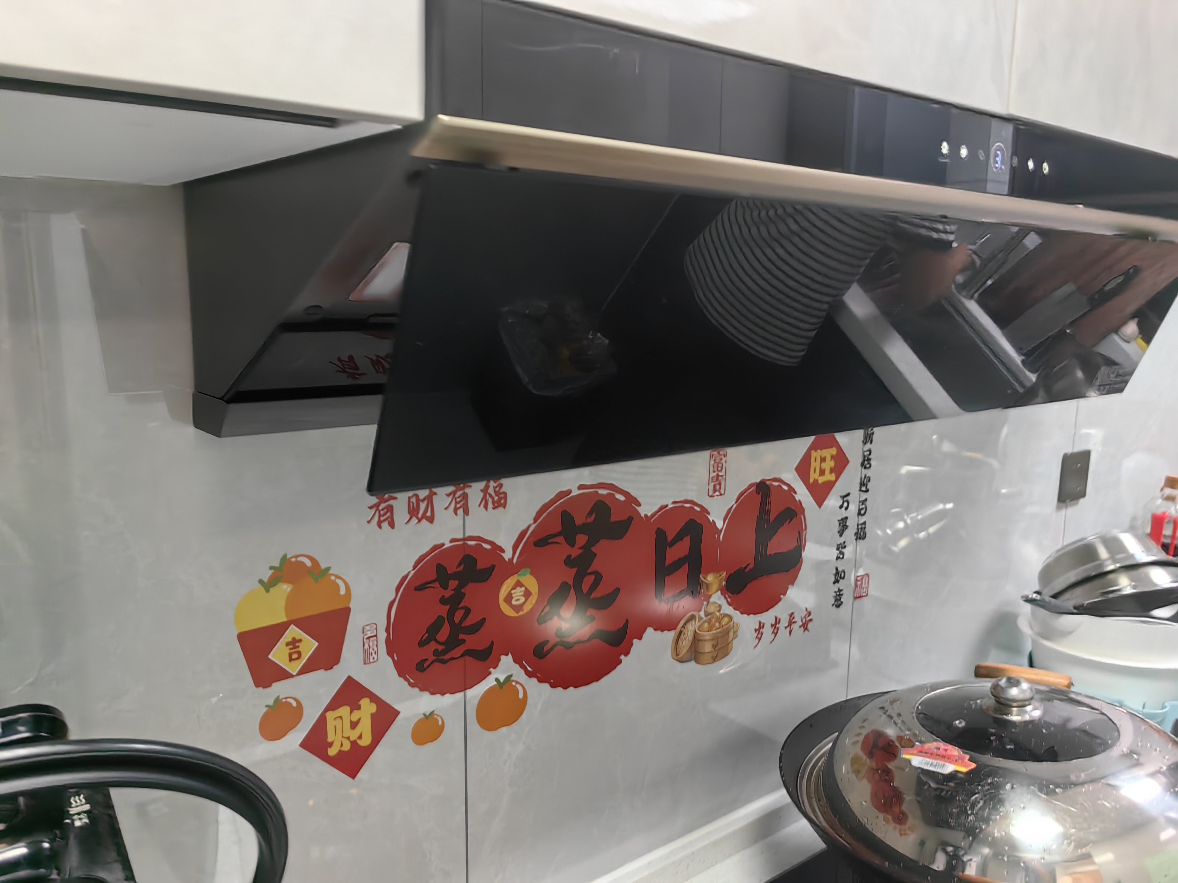 美的（Midea）【推荐新款小西梅油烟机AK10】蒸汽洗AK7 PRO抽吸排油烟机28风量顶侧一体以旧换新 实拍图