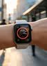Apple/苹果 Watch S11 智能手表GPS款42毫米玫瑰金色铝金属表壳淡桃粉色运动型表带S/M MEUN4CH/B 实拍图
