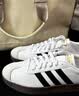 adidas「T头鞋」VL COURT CLASSIC板鞋德训鞋男女阿迪达斯轻运动 白色/黑色/灰色 (推荐女生选小半码)   43 实拍图