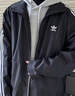 adidas通勤百搭三条纹休闲运动夹克外套男女春秋阿迪达斯三叶草   黑色（推荐选大一码)   M 实拍图