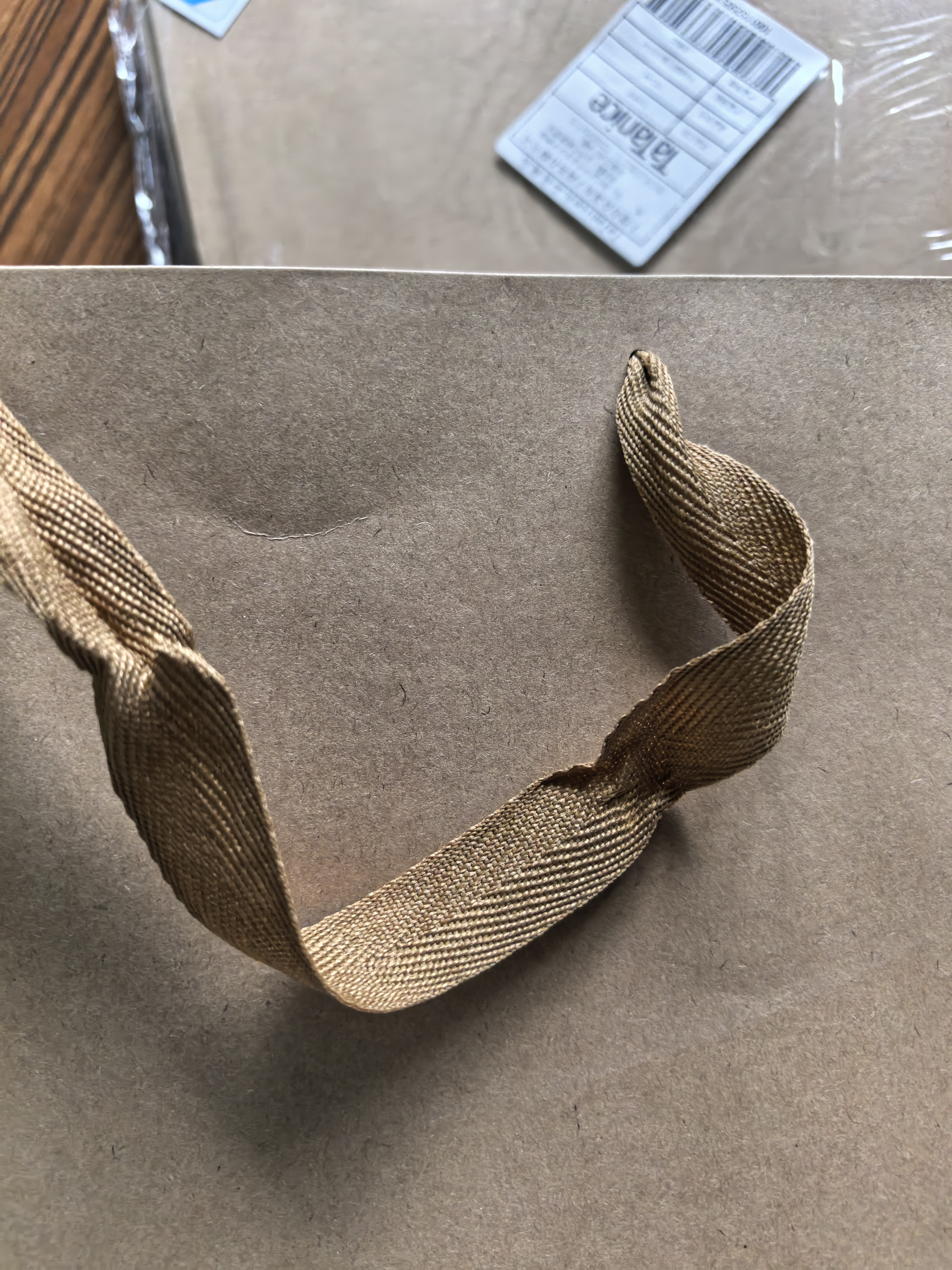 TaTanice牛皮纸礼品袋 教师节礼物文件管理手提袋生日礼物袋包装袋手提包 大号竖版五个装 实拍图