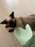 HELLOJOY撸猫手套狗狗猫咪梳毛去浮毛洗澡按摩神器宠物梳子猫毛清理器 实拍图