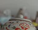 琦轩源汝窑茶叶罐家用绿茶普洱茶防潮密封罐高颜值小号茶罐便携陶瓷茶仓 实拍图
