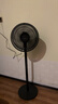 美的（Midea）【超级单品】七叶轻音立式电风扇家用柔风落地扇台式桌面小型风扇大风量节能摇头宿舍电扇 SAF30AB 实拍图