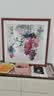 良木紫气东来餐厅装饰画葡萄饭厅餐桌背景墙挂画新中式玄关斗方壁画 A-紫气东来-雅致红木框【升级版实木细框】 60*60CM【实木外框+防水油画布+有机玻璃】 实拍图