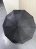 天堂伞 全自动雨伞三折 10骨加固一键开收易甩干简约商务自动伞 兰灰 实拍图