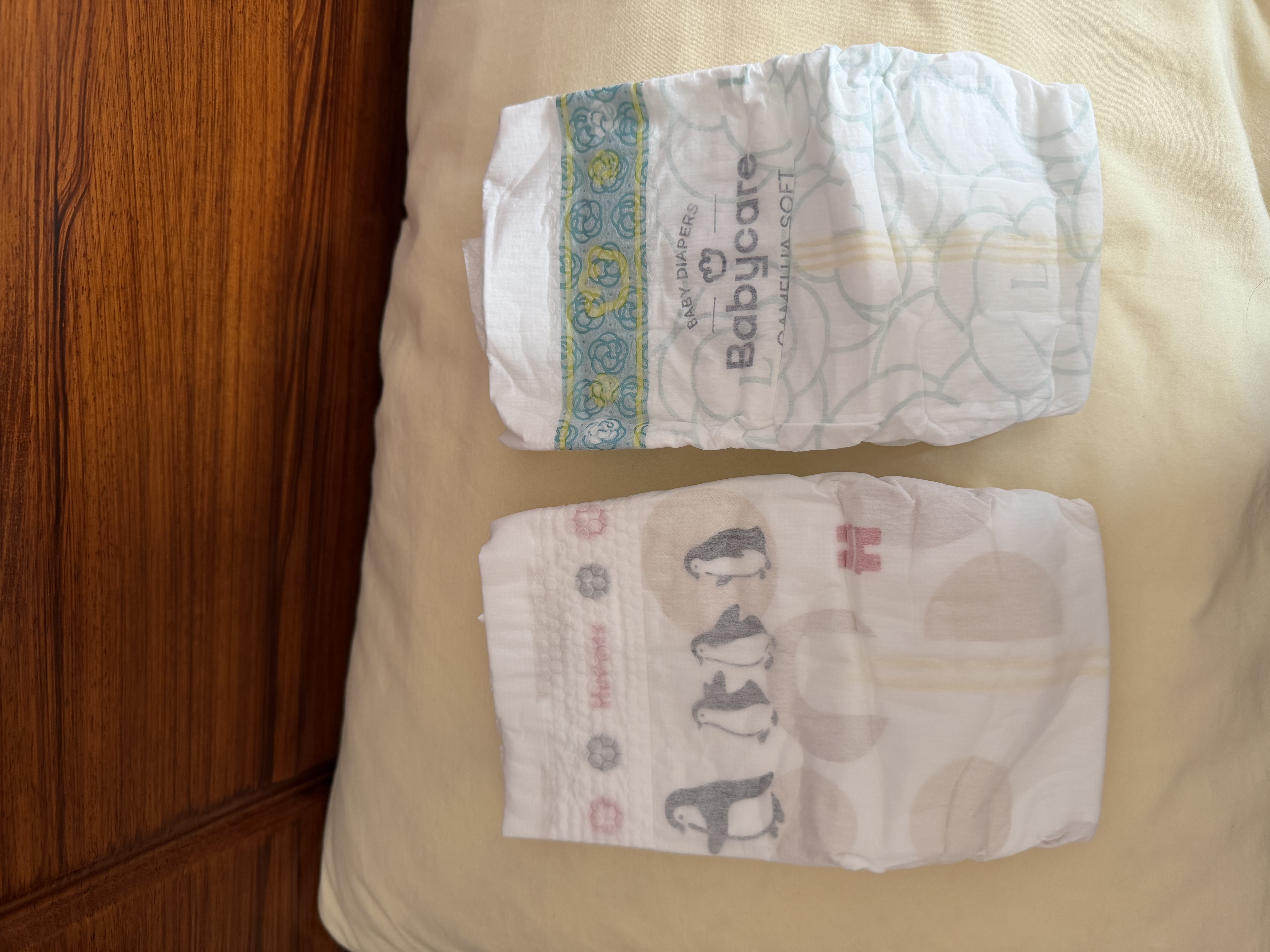 babycare金山茶花婴儿纸尿裤试用装L码3片(9-14kg)尿不湿超薄透气 实拍图