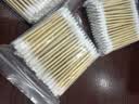 【拍2次发2包60根精包装棉签-直播价】摩托车清洁棉签一次性双头 棉签300支 实拍图