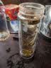 富光玻璃杯双层男士商务水杯便携车载高硼硅玻璃杯子茶水分离泡茶杯 实拍图