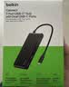 贝尔金（BELKIN）Type-C扩展坞 高效7合1拓展 iPad, Apple电脑转接 PD供电100W HDMI投屏 USB/SD读卡AVC023 实拍图