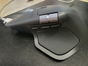 罗技（Logitech）大师系列 MX Master 4 高性能无线蓝牙鼠标  办公鼠标 静音鼠标  升级款 石墨黑 带无线接收器 实拍图